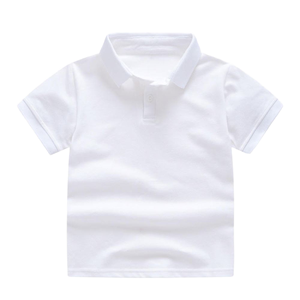 Camisetas y Camisas Blancas al por Mayor para Hombre, Uniformes Escolares 100% Algodón, 180 Gramos, Tejido de Punto, Casual, para Uniforme Escolar - Product Image 1