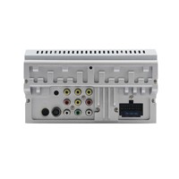 Pemutar Mp5 Dvd mobil, Radio mobil Universal 6.2 inci 2 Din dengan tautan cermin dan navigasi Gps radio Mp5