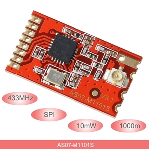 Module RF ZYSY AS07-M1101S CC 433 MHz, transmission sans fil, émetteur-récepteur SPI 10 mW CC <span class=keywords><strong>ARDUINO</strong></span> - Product Image 5
