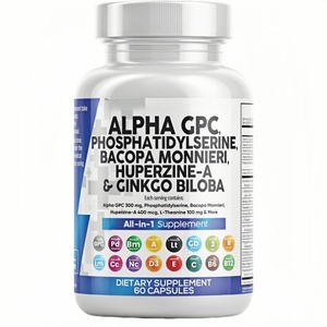 แคปซูลเสริมสมอง ZILI Brain Nootropic พร้อมสารสกัดอัลฟา จีพีซี 300 มก. พีเอส บาโคปา ใบแปะก๊วย ไลออนส์เมน ฮูเปอร์ไซน์ เอ แอล-ธีอะ นาซี วิตามินบี ซี ดี อี เมม โฟกัส โคก 60 แคปซูล - Product Image 1