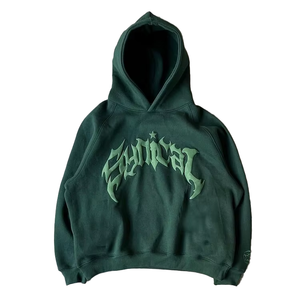 Sudadera con Capucha de Felpa Francesa para Hombre, 100% Algodón, Personalizable con Logotipo en Impresión 3D, Talla Grande - Product Image 2