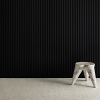Design moderne Filz Murals Diffuseur Carreaux muraux Akustik Home Fourrure Décoration Éclairage Acoustique Vente en gros Panneau mural sonore en bois