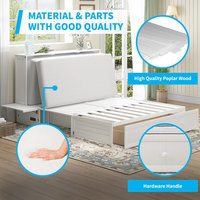 Hochwertige moderne multifunktion ale platzsparende Schlafzimmer möbel Drehbares Murphy-Schrank bett