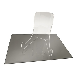 Pannello in Vetro Temperato Personalizzato per Porta <span class=keywords><strong>Frigorifero</strong></span> con Serigrafia, Pannello in Vetro Grigio Rivestito per Congelatore - Product Image 5