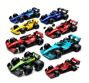 Auto de Carreras a Control Remoto de Fórmula <span class=keywords><strong>1</strong></span> a Escala <span class=keywords><strong>1</strong></span>:16 de 2.4 GHz con Alcance de 100 m y 5 Canales - Juguete RC de Carreras F1 para Niños - Product Image 6