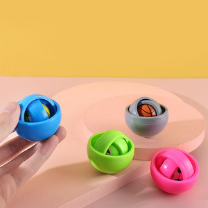 Jincan 3D Infinite Flipping Fidget Spinner, jouet anti-stress en forme de boule, multicolores, intéressant pour les enfants - Product Image 2
