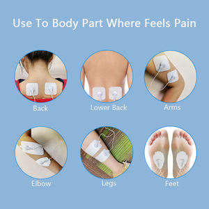 Merekat sendiri elektroda Patch jepret bantalan elektroda puluhan bantalan Unit tombol Ems untuk peralatan terapi fisik - Product Image 5