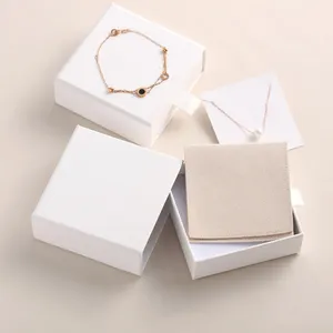 Custom cassetti scorrevoli gioielli di lusso confezione regalo di carta con manico per orecchini cassetto portagioie