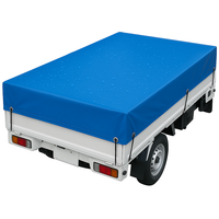 Bâche en polyester ripstop imperméable 510g/m² enduite de PVC, tissu uni pour bâches de protection extérieures et auvents de camion