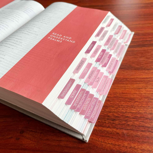 Livres d'onglets bibliques de magazines personnalisés et onglets bibliques laminés imperméables et durables vierges <span class=keywords><strong>pour</strong></span> hommes et femmes - Product Image 4