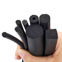Bandes rondes en mousse EPDM en stock, bandes en éponge de caoutchouc silicone, résistantes aux hautes températures, 10 mm, 15 mm, 20 mm.