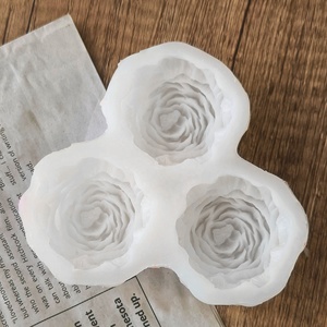 CARATTE 3D piccolo peonia fiore candela <span class=keywords><strong>stampo</strong></span> in Silicone fiore naturale resina arte <span class=keywords><strong>stampo</strong></span> per fare il fai da te - Product Image 6