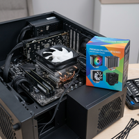 Offre Spéciale : Refroidisseur CPU à 2 Caloducs, Ventilateur 90mm, TDP 95W, Dissipateur Horizontal pour Joueurs AMD/Intel et Processeurs de Bureau