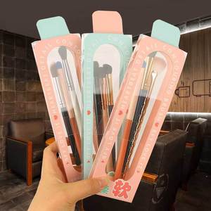 Sfy Love It <b>Makeup</b> Brush Set 3Pc Synthetic Hair Soft Foundation Contouring Brush Portable Cosmetic <b>Tool</b> Kit - Product Image 4