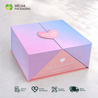 Boîte pliante magnétique personnalisée en forme de cœur, boîte cadeau pour la Saint-Valentin, emballage de luxe pour cosmétiques, vente en gros, OEM, ODM, usine