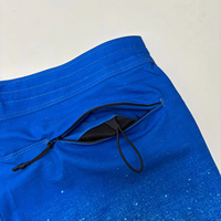 Shorts de bain pour hommes, personnalisés, à séchage rapide, imperméables, extensibles dans les 4 sens, pour le surf et la plage, avec taille ajustable, vente en gros