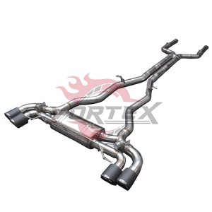 ระบบท่อไอเสียแบบ Catback พร้อมวาล์วสแตนเลส Vortex สำหรับ BMW F90 M5 4.4T ปี 2018-2024 ท่อเก็บเสียงสมรรถนะสูง - Product Image 1