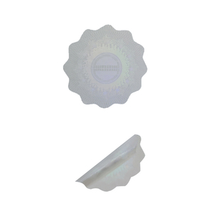 Produttori ologrammi personalizzati Bubble Mailer involucro scatola dispositivo di sigillatura farmaco cosmetici trasparente 3D etichetta ologramma adesivo - Product Image 3