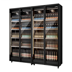 Barra de bebidas con mostrador comercial con temática de <span class=keywords><strong>Coca</strong></span> <span class=keywords><strong>Cola</strong></span> con estantes LED de refrigeración especiales <span class=keywords><strong>para</strong></span> refrescos - Product Image 2