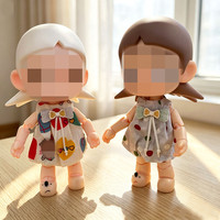 [Uniquement en tissu] Ensemble de vêtements pour figurine d'action de 20 cm, robe à pois, robe de princesse bouffante.