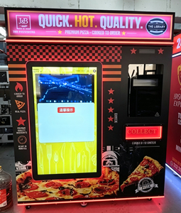 Distributeur automatique de pizzas chaudes avec four haute température pour centre commercial, certifié CE, entièrement automatique - Product Image 1