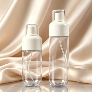 Bouteille de vaporisateur pour cosmétiques en plastique PET de haute qualité, 100 ml, 120 ml, pour tonique visage, brume capillaire, parfum, eau de toilette - Product Image 1