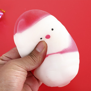 2025 Custom Design Santa Snow Man Stress <b>Ball</b> Promotional <b>Squeeze</b> Antistress Santa Snow Man Toys - Product Image 3