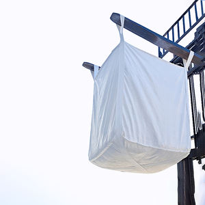 PP 소재 지우루 브랜드 벌크 점보 백 톤 백 1000kg 적재 중량 스파우트 안전 계수 5:1 이너라이너 토트 시멘트 모래 가방 - Product Image 2