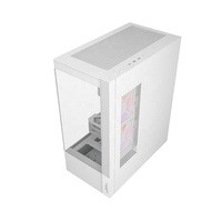 JNP Nouveau Style Pas Cher Tour Cpu Cabinet Tours Ordinateur Alimentation Refroidisseur D'eau Système Argb Ventilateur Pc Cas Gaming