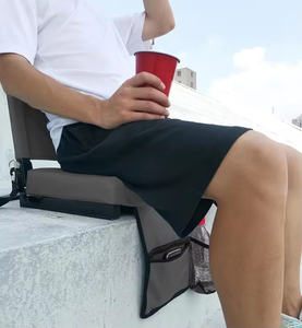 Mydays Tech Sièges de stade personnalisés pour gradins Chaise de stade pliable et inclinable à sublimation - Product Image 3