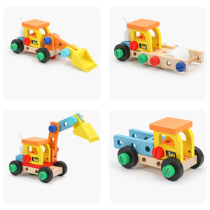 Bộ đồ nghề gỗ tự làm dành cho trẻ em từ 5 đến 7 tuổi - Hộp dụng cụ thợ máy để phát triển kỹ năng vận động tay - Product Image 5