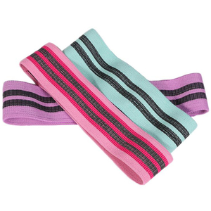 Gran venta caliente ejercicio de Yoga glúteos bandas elásticas de resistencia elástico de botín de bandas para la pierna Fitness - Product Image 2