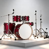 Professional Level Jazz Drum Set Musical Instrument Acoustic Drum Kit for Professional Drummer