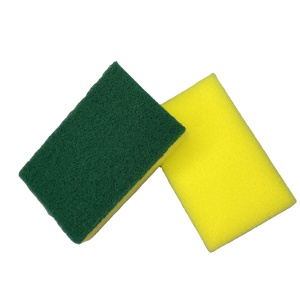 Kitchen Sponge Scrubber Scouring Pad for Dishes Reusable Cleaning <b>Scrub</b> Sponge Soft Dish <b>Brush</b> Pad for Household Cleaning - Product Image 1