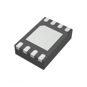 Composants électroniques MP8904DD-LF-Z, gestion de l'alimentation (PMIC), circuit intégré d'origine, régulateur linéaire positif réglable, 500 mA, 8QFN, 8 TFDFN, contact apparent - Product Image 1