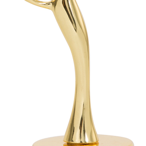 Элитный металлический трофей: высококачественная золотая статуэтка женщины-звезды, винтажная фигурка актрисы, супертрофей JS45 - Product Image 3