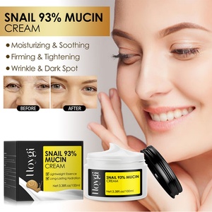 Crème à la bave d'escargot HOYGI 100g, 93% de mucine, hydratation longue durée, anti-rides, soin de la peau du visage, marque privée, avec ingrédient principal Glycérine - Product Image 6