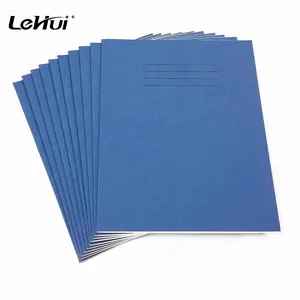 Eco-Friendly Material Assorted Pastel Colours 75gsm paper Inner Page A4 White Matt laminated covers Ruled 8mm feint Exercise Not