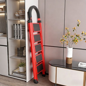 Scale Pieghevoli <span class=keywords><strong>in</strong></span> Alluminio per Interni, Uso Domestico e Soffitta - Product Image 2