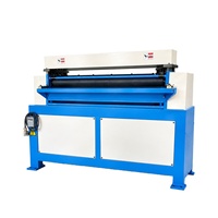 Machine automatique électrique pour la fabrication de conduits, machine à cintreuse de tôle à cinq/sept lignes pour la production de conduits de renforcement CVC