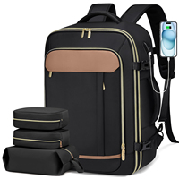 Sac à dos de voyage décontracté minimaliste de grande capacité personnalisable/OEM, sac à dos multifonctionnel pour ordinateur portable imperméable pour les trajets quotidiens