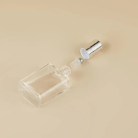 Bouteilles de parfum en verre portables de qualité supérieure de 10ml applicateur à boule roulante conceptions miniatures lisses uniques parfum luxueux fantaisie
