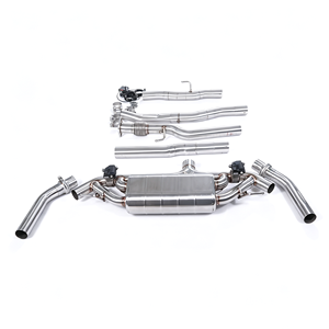 Tubo di Scarico Professionale GFC Valvetronic per Sistema di Scarico Posteriore in Titanio e Acciaio Inossidabile Lucidato a Specchio per <span class=keywords><strong>Mercedes</strong></span> CLA250 <span class=keywords><strong>C118</strong></span> - Product Image 2