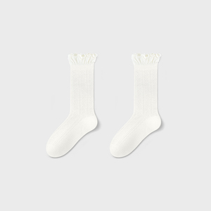 Chaussettes tube fines <span class=keywords><strong>en</strong></span> soie de mûrier et <span class=keywords><strong>lin</strong></span> pour <span class=keywords><strong>femme</strong></span>, fraîches et respirantes, bas élastiques sans couture à une aiguille - Product Image 6
