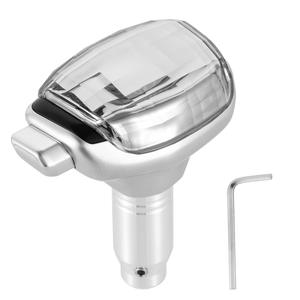 Pommeau de levier de vitesse en cristal pour Toyota, en alliage d'aluminium, design ergonomique, avec option de logo personnalisable - Product Image 2