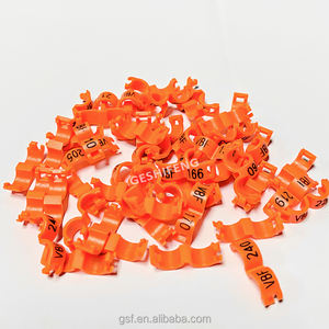 Yeni sıcak açık plastik kuş yüzük büyük kuşlar için bacak halkası üzerinde 15.73mm klip - Product Image 1