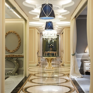 <strong>Half</strong> <strong>Moon</strong> Hand Carved Glass Top Luxury <strong>Console</strong> <strong>Table</strong> - Product Image 3