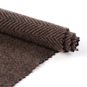 A/W tissu mini échelle à chevrons polyester <span class=keywords><strong>laine</strong></span> mélangée tricot texturé pour <span class=keywords><strong>jersey</strong></span> vêtements d'extérieur manteau blazer tissu - Product Image 3