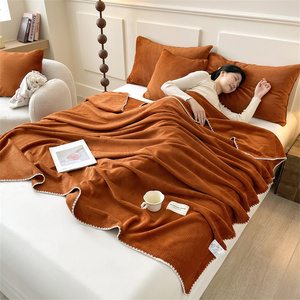 Chăn đảo ngược cổ điển bọc waff-dệt Chăn nhẹ cho phòng khách - Product Image 1