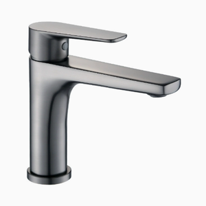 Robinet de lavabo bas à levier unique, corps en laiton, montage sur plan, mitigeur bas eau froide et chaude, cartouche céramique G3/8 - Product Image 3
